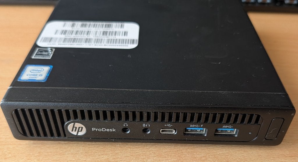 HP Prodesk 600 G2 mini (Intel I5 16Gb 128Gb SSD), Ophalen, Gebruikt, HP ProDesk Elitedesk, SSD