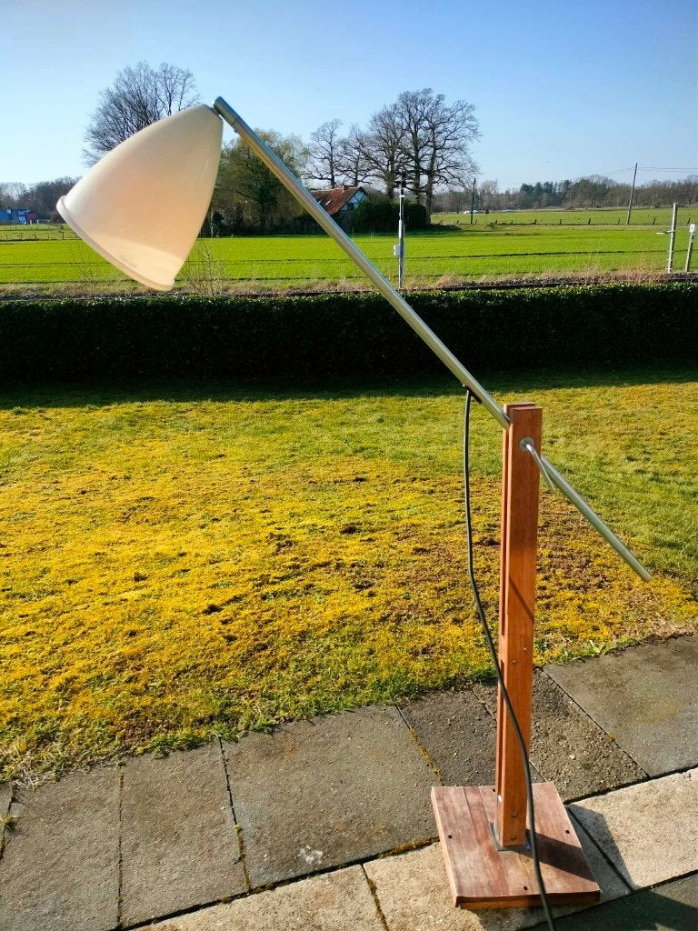 Stevige en zware tuinlamp. Verschillende standen. Ikea, Ophalen, Gebruikt, Staande lamp, Netvoeding