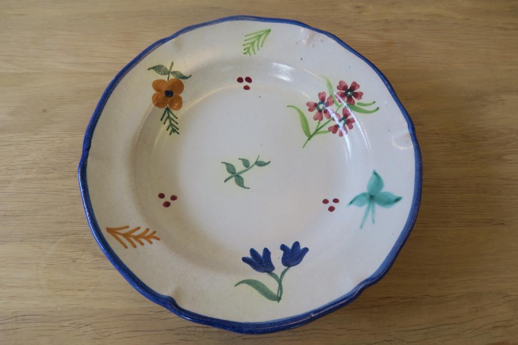 Assiette en céramique italienne CAS Vietri, Enlèvement ou Envoi