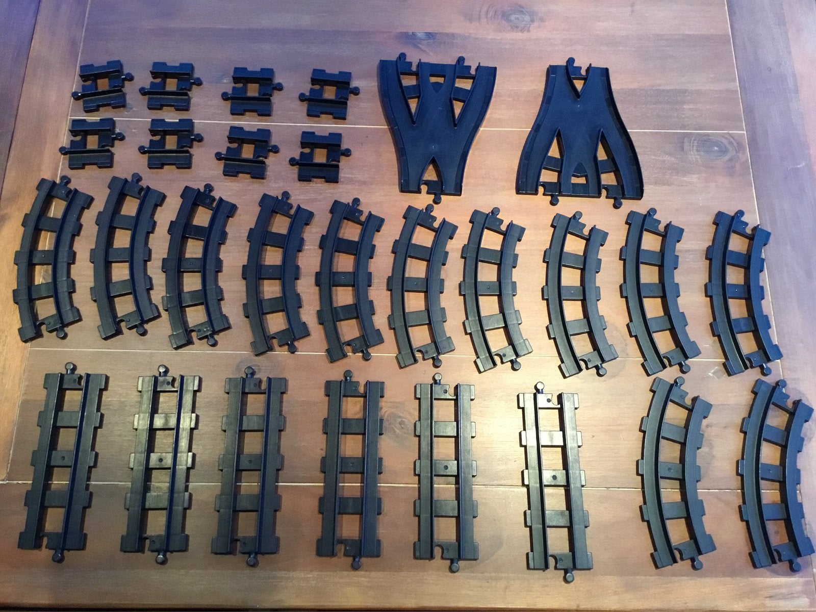 Set Lego Duplo zwarte sporen, Kinderen en Baby's, Speelgoed | Duplo en Lego, Ophalen of Verzenden, Duplo