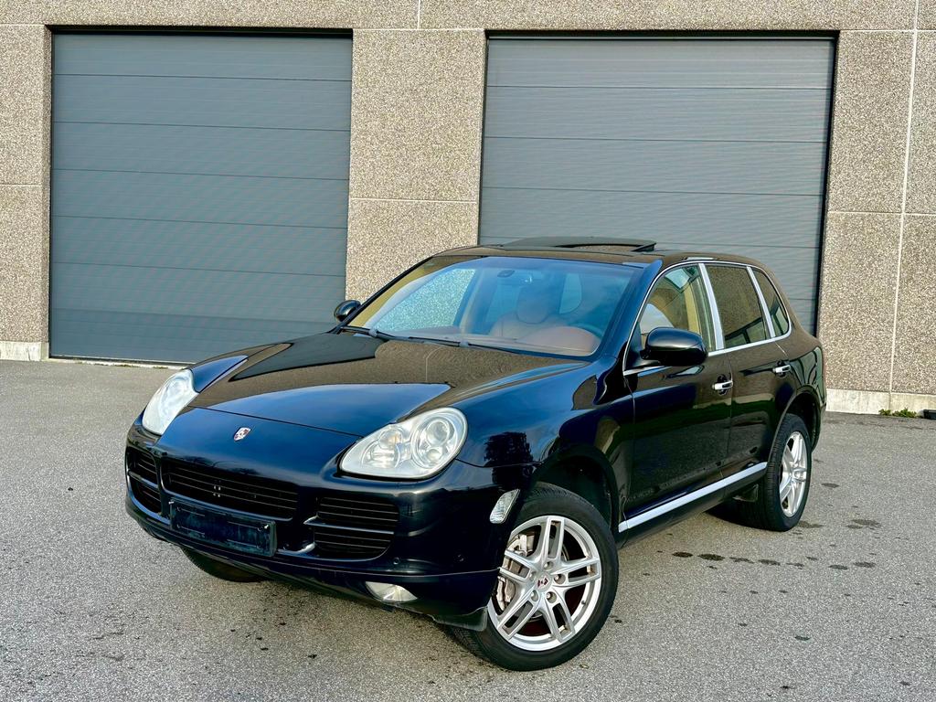 PORSCHE CAYENNE 3.2 LICHTE VRACHT BLANKO GEKEURD, Auto's, Porsche, Automaat, Cayenne, Beige, Parkeersensor
