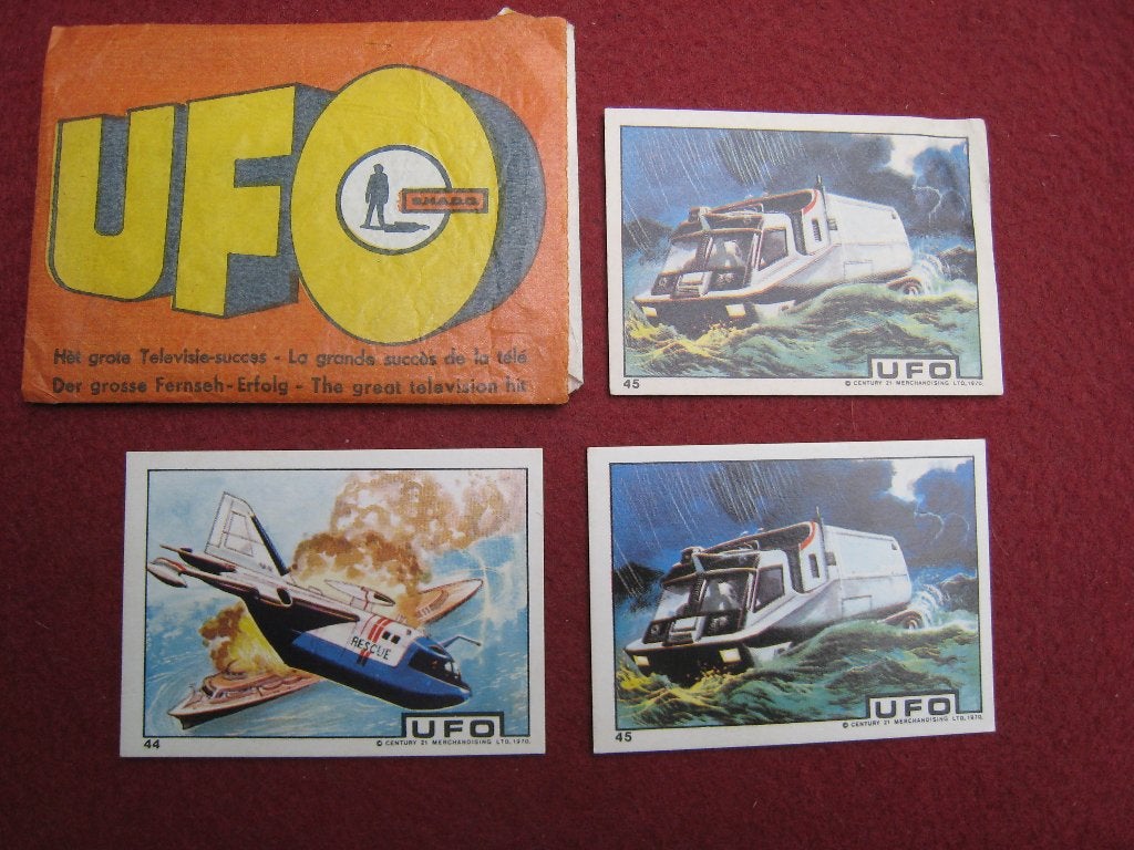 Chromo's UFO x 3 Century 1970, Verzenden, Zo goed als nieuw, Diverse auteurs, Plaatjesalbum