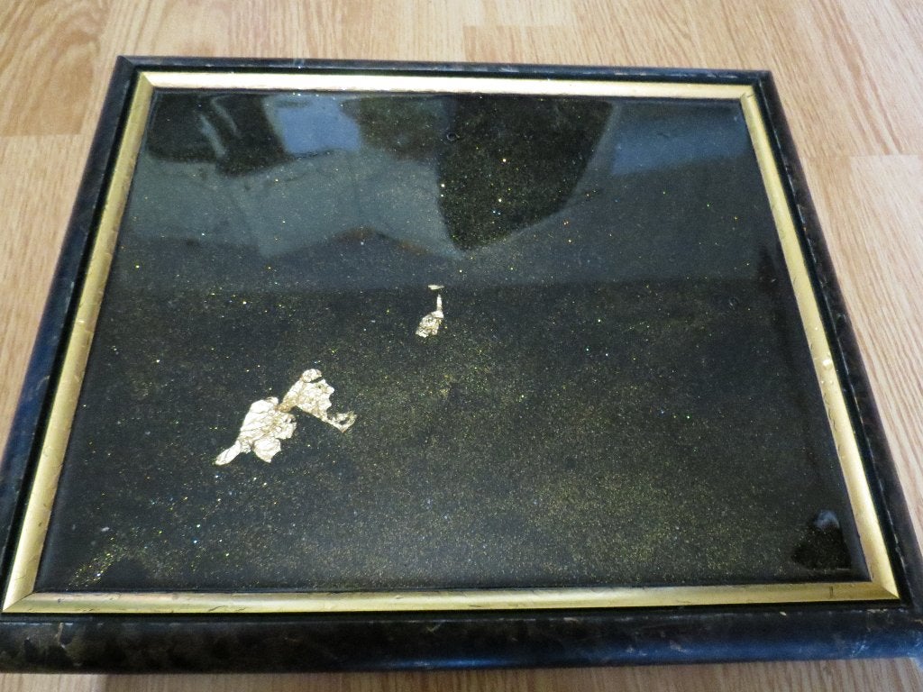 shilderij/foto frame, Antiquités & Art, Enlèvement ou Envoi, Abstrait, Œuvre originale, Autres techniques