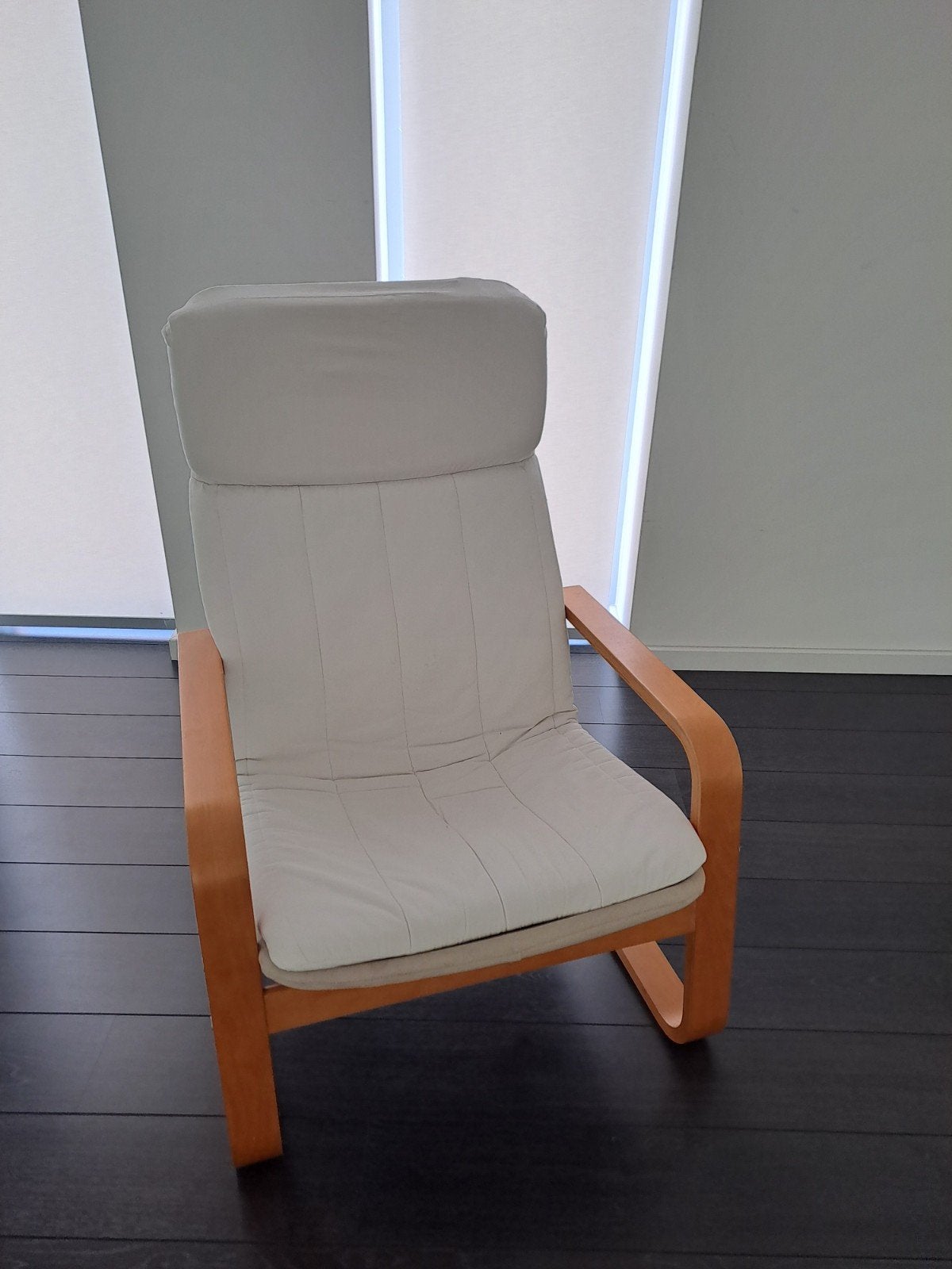 Leunstoel / fauteuil Poäng, Ophalen, Gebruikt, Eenpersoons, Hout