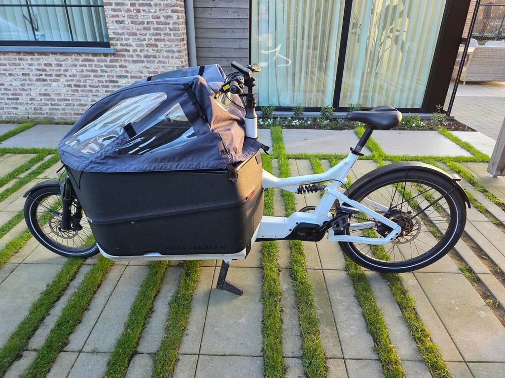 Riese & Muller Packster 70 Automatic 900 km ZGAN, Fietsen en Brommers, Fietsen | Bakfietsen, Zo goed als nieuw, Overige merken