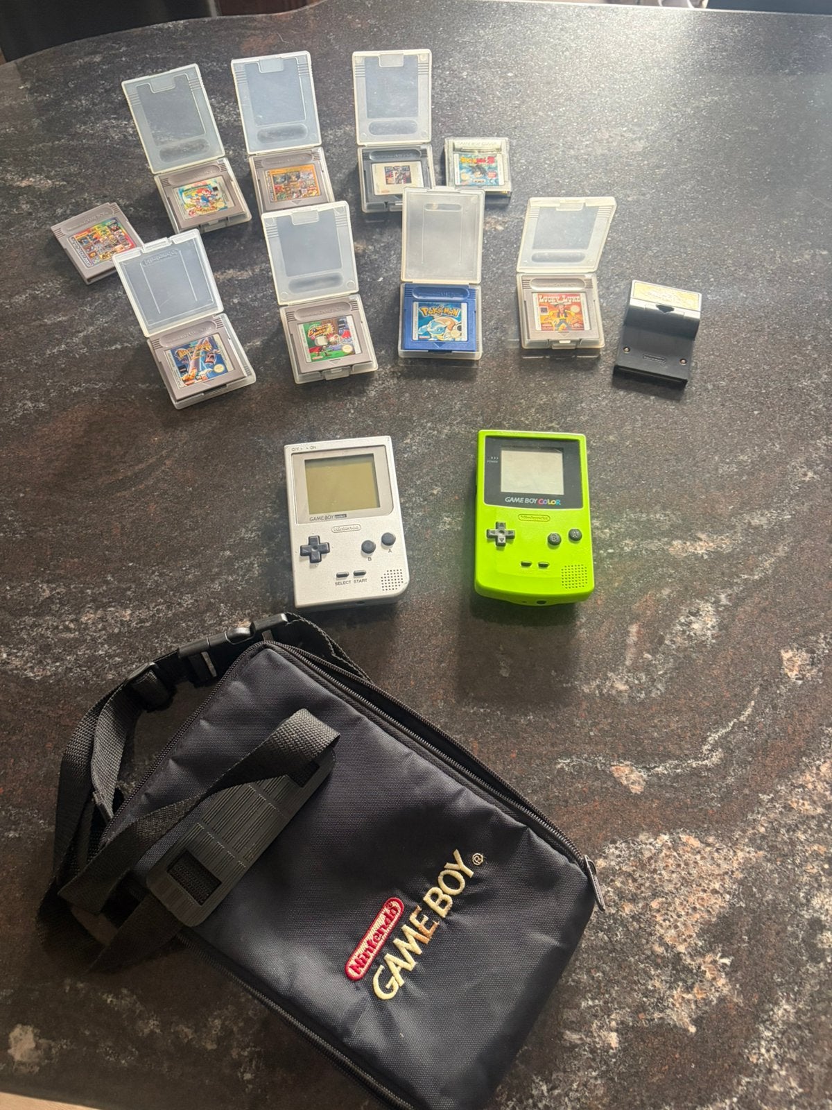 Gameboy pakket, Enlèvement, Comme neuf