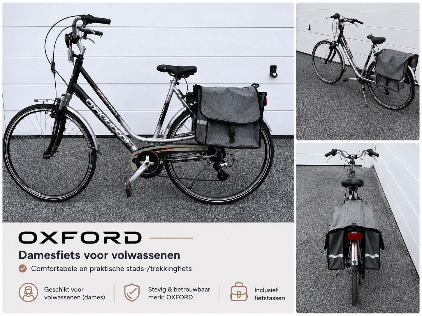 Oxford damesfiets, Ophalen, Gebruikt, Versnellingen