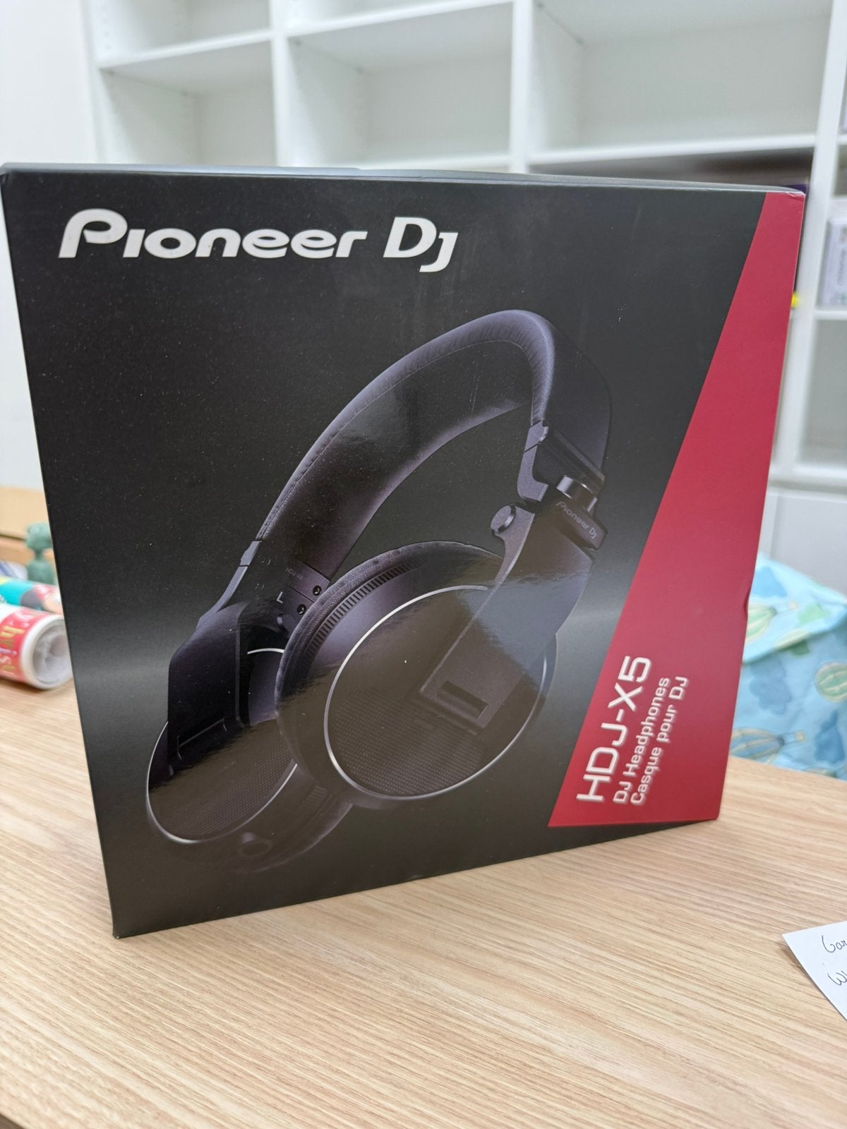 Pioneer HDJ-X5 DJ Hoofdtelefoon - Zwart - Nieuw in doos, Overige merken, Ophalen of Verzenden, Zo goed als nieuw, Over-ear