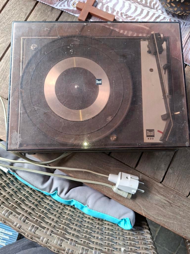 Platine a vinyle Dual 420, TV, Hi-fi & Vidéo, Tourne-disques, Dual