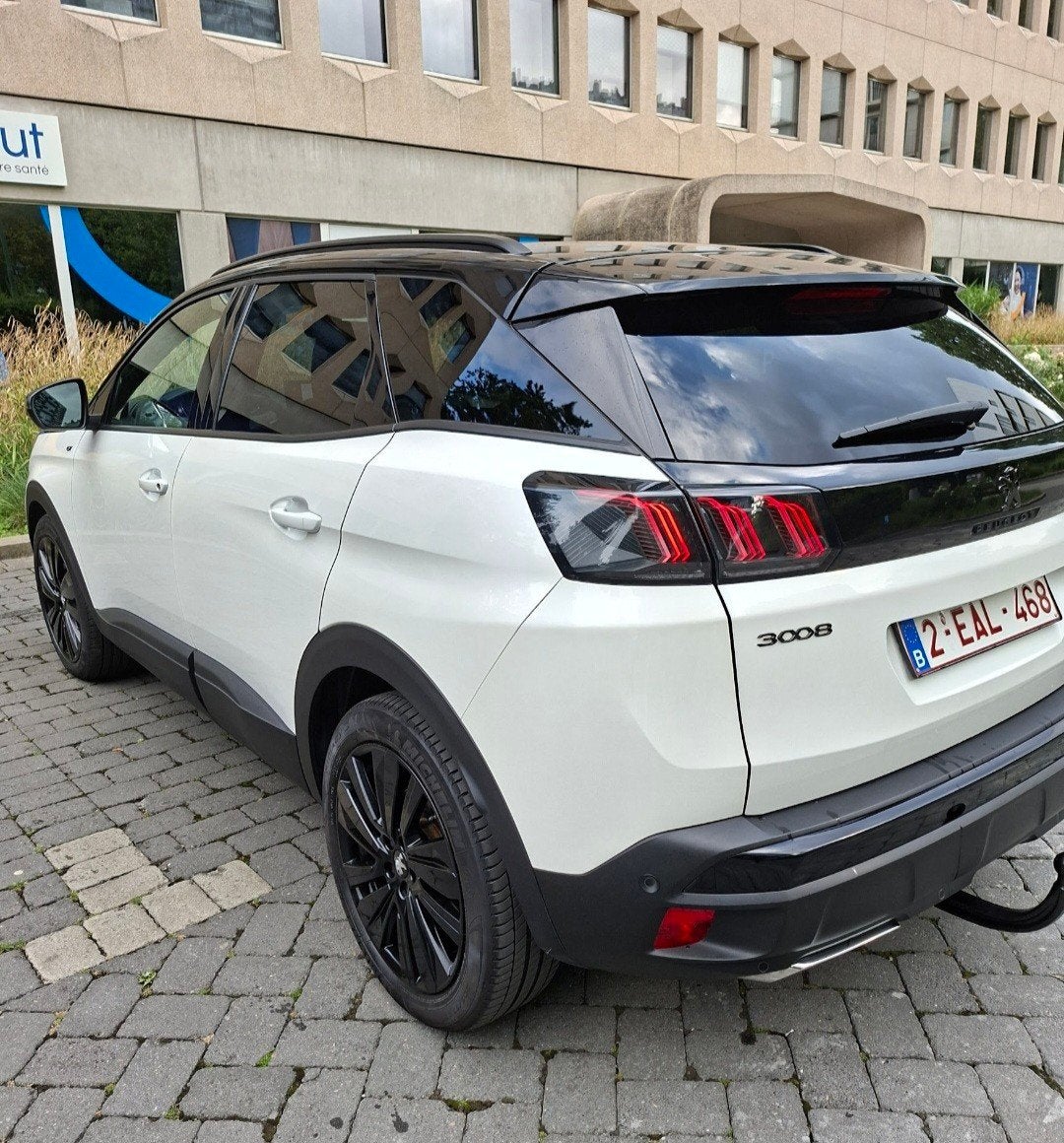 mooie peugoet 3008 GT BLACK PACK, Cuir, Achat, Euro 6, Noir
