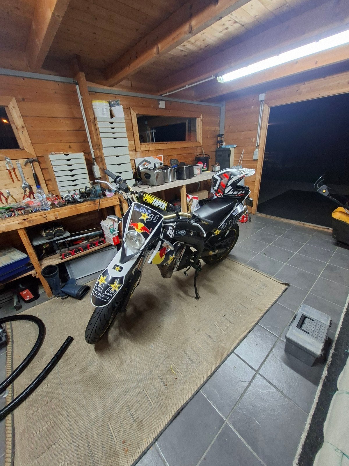 derbi, Fietsen en Brommers, Ophalen, 6 versnellingen, Gebruikt, Klasse B (45 km/u)