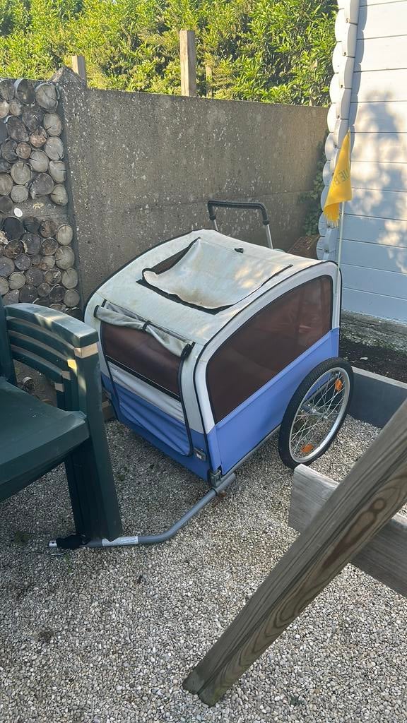 Remorque pour vélo pour chien, Enlèvement, Utilisé, Remorque pour chien