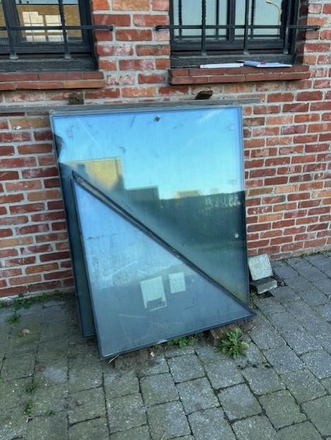 Gelaagd glas, Enlèvement, Neuf, Fenêtre de façade ou Vitre, Double vitrage