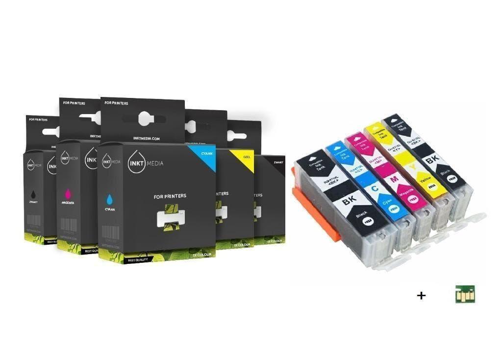 Set Canon PGI-580 & CLI-581 XXL serie Inktmedia Huismerk, Computers en Software, Printerbenodigdheden, Ophalen, Nieuw, Cartridge