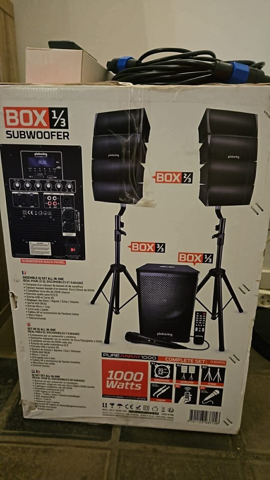 Kit Pure array 1000w, TV, Hi-fi & Vidéo