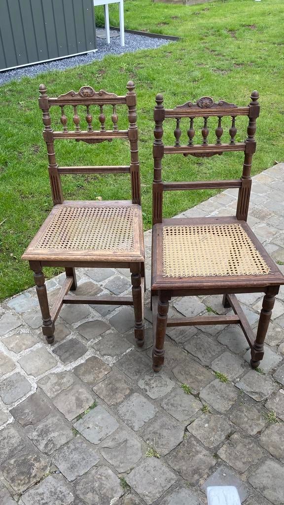 6 stoelen, Ophalen