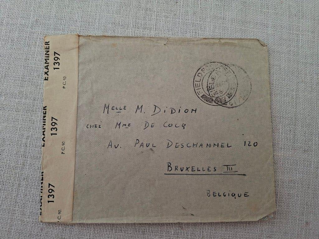 Gelopen envelop WO II, Verzenden, Luchtmacht, Overige typen