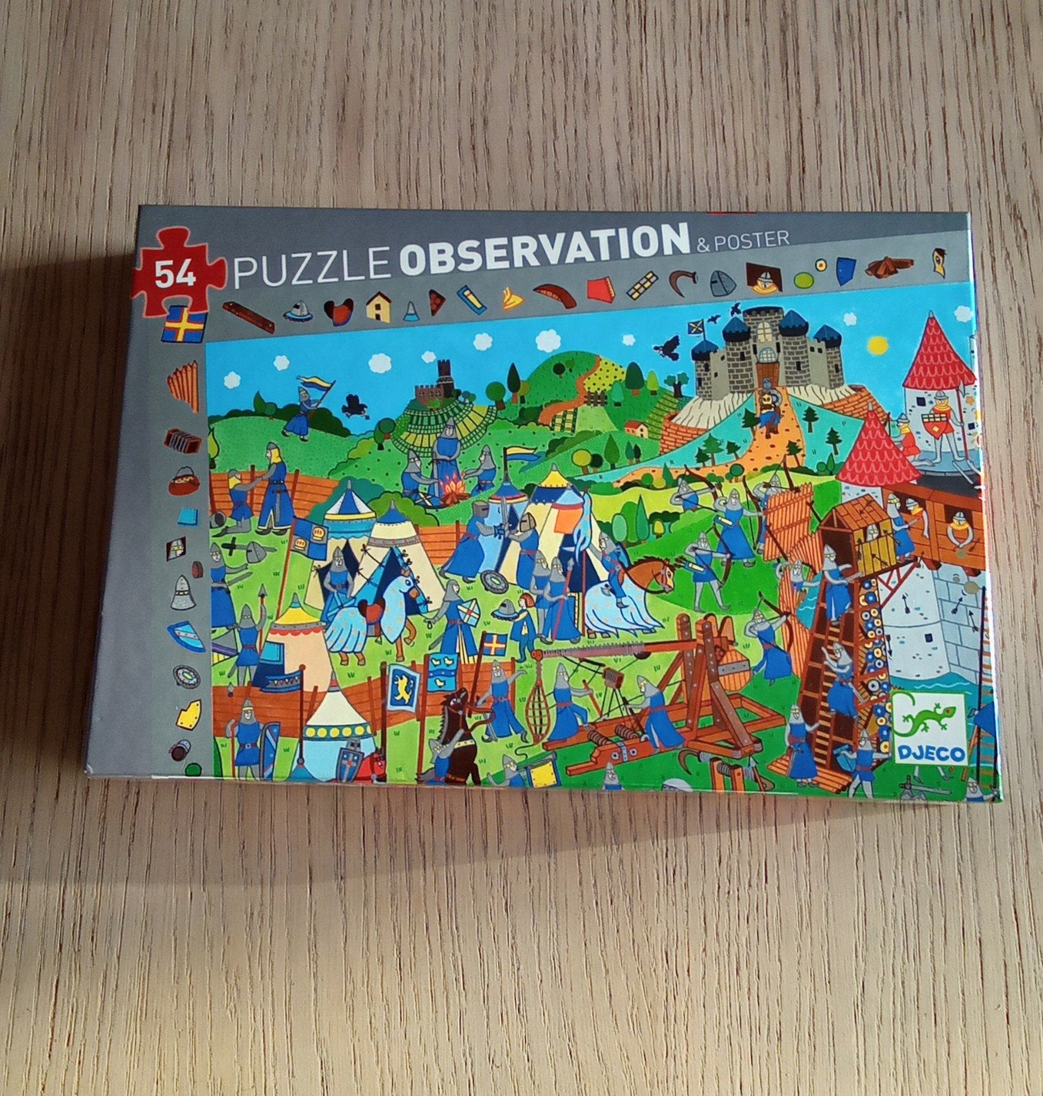 Leuke Djeco ridder puzzel, Kinderen en Baby's, Ophalen