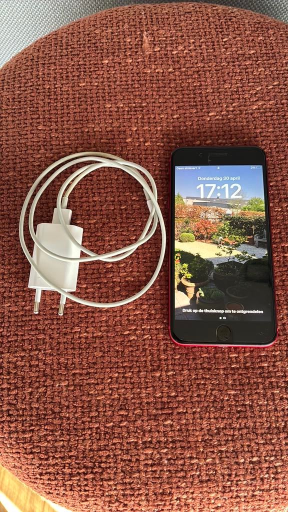 IPhone 8 plus, Télécoms, Téléphonie mobile | Huawei, Enlèvement, Comme neuf, Rouge