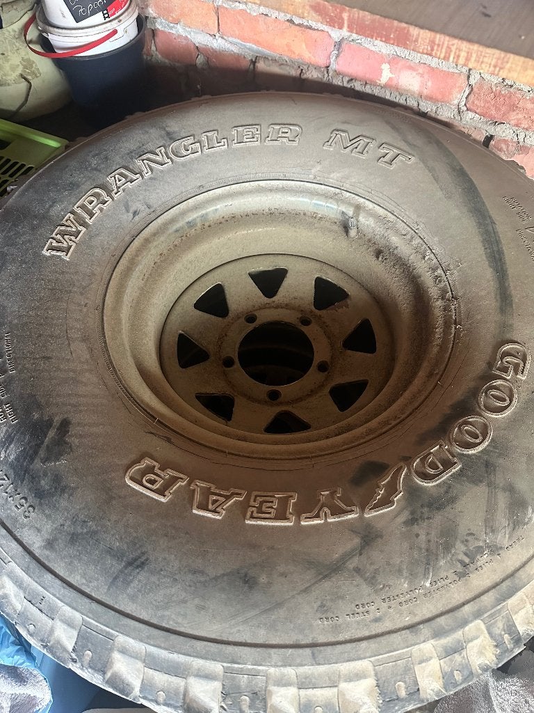 Jeep cj velgen, Ophalen, Gebruikt, Velg(en), 235 mm