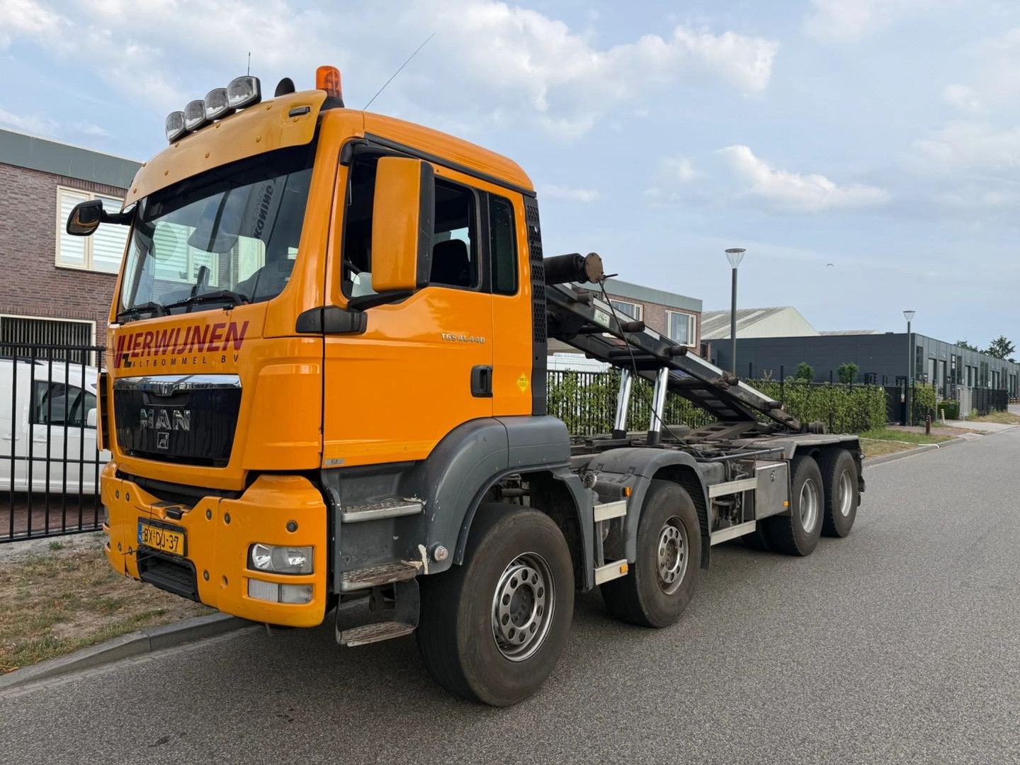 MAN TGS 41.440 8X4 naafreductie, Auto's, Overige kleuren, MAN, Te koop, ABS