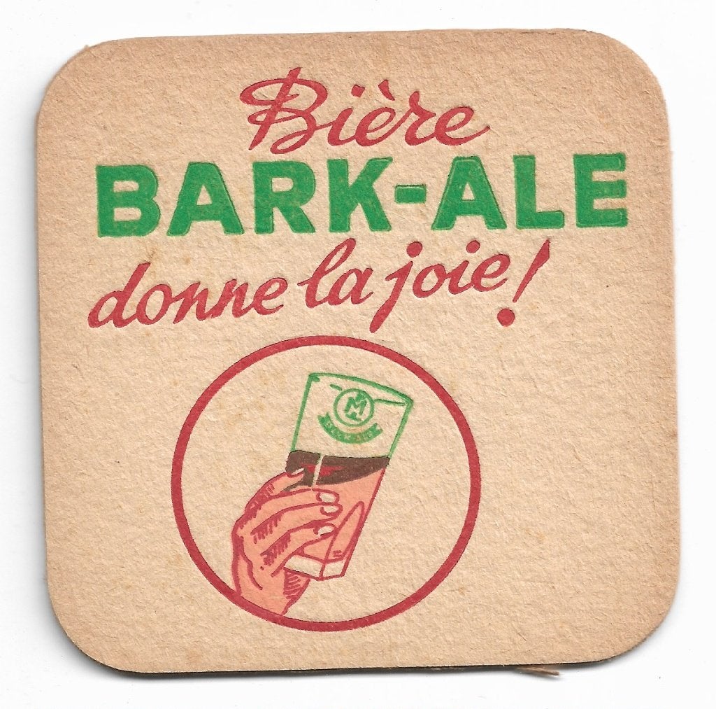 sous-bock Bark-Ale, Collections, Marques de bière, Enlèvement ou Envoi, Comme neuf, Sous-bock
