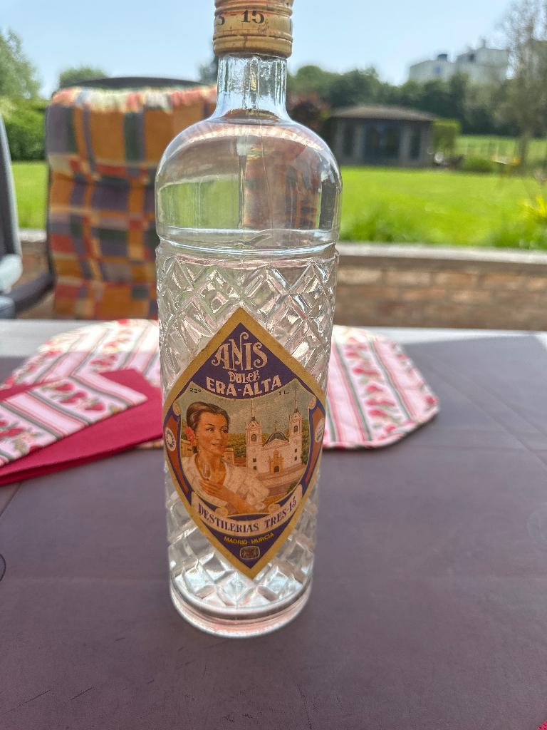 Bouteille vintage Anis Dulce Era Alta, Enlèvement ou Envoi, Neuf, Pleine