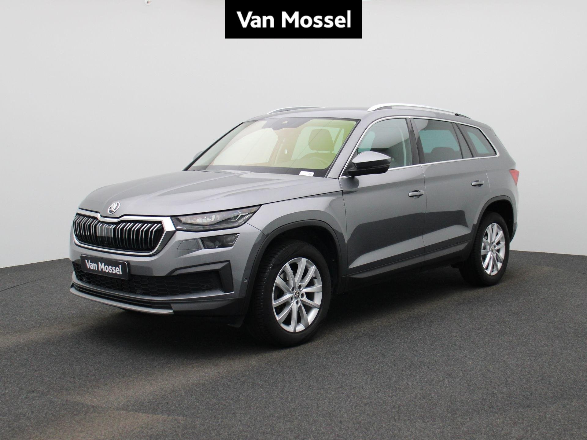 Skoda Kodiaq 1.5 TSI 110kW DSG7 Clever MEMORY SEATS | ZETEL-, Auto's, Stof, 4 cilinders, Bedrijf, Kodiaq