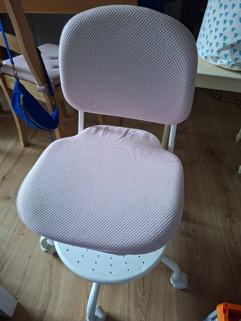 Chaise de bureau, Enlèvement, Comme neuf, Rose, Chaise de bureau