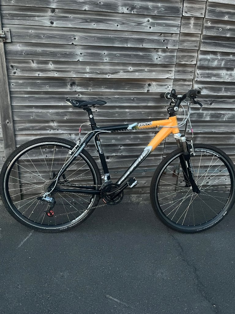 Heren fiets, Fietsen en Brommers, Ophalen, Gebruikt, Gazelle, Vering