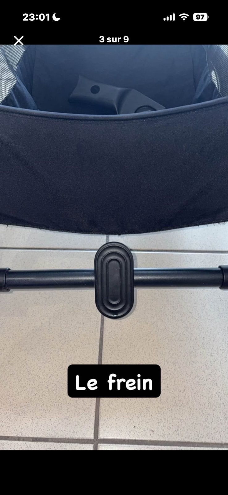Poussette , Cybex EOS A Vandre., Envoi, Comme neuf, Maxi-Cosi