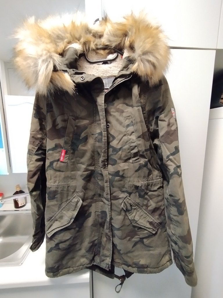 Jassen, Ophalen, Superdry, Zo goed als nieuw, Maat 36 (S)