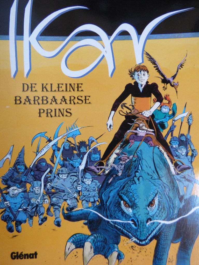 ikan ,  de kleine barbaarse prins ,    softcover, Boeken, Ophalen of Verzenden