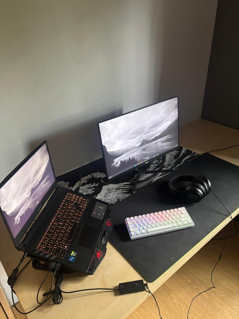 Gaming Setup RTX 3060, Computers en Software, Windows Laptops, Zo goed als nieuw, 15 inch, SSD, 3 tot 4 Ghz, 16 GB, Azerty, Met videokaart