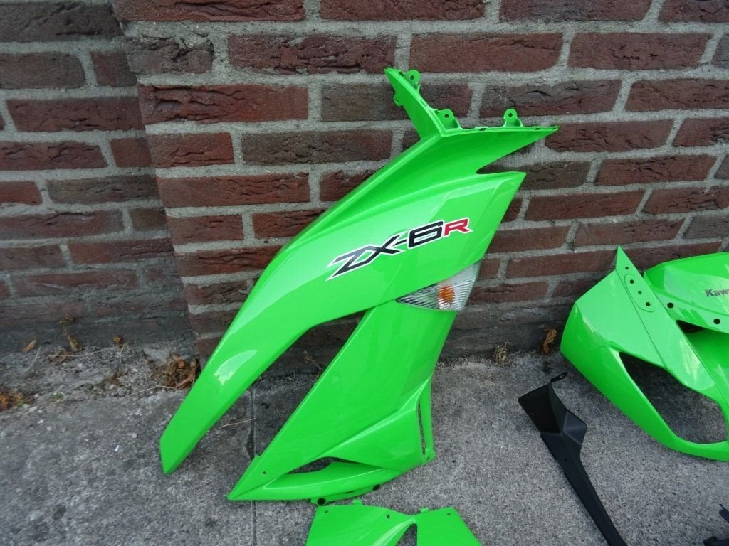 Complete Kuipset / Kappen set Kawasaki ZX6R 2009-2010-2011 >, Motoren, -, -, Nieuw, Ophalen of Verzenden
