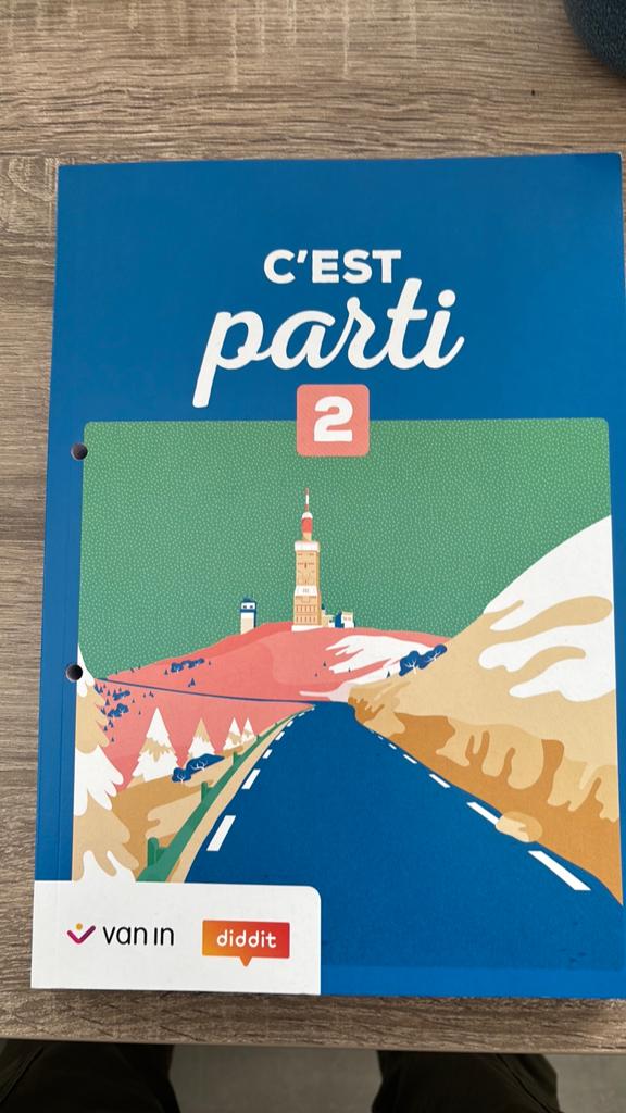 C’est parti 1 en 2 - invulboeken Frans Van In, Ophalen, Zo goed als nieuw, Frans