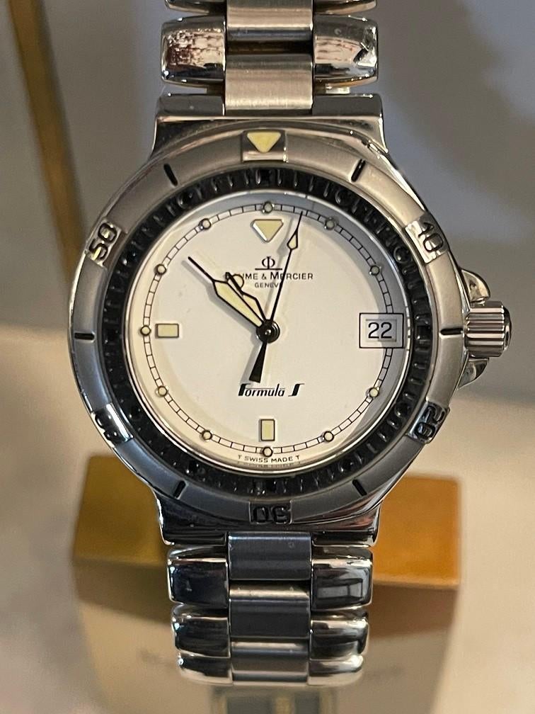 Dames HORLOGE Baume et Mercier Formula S – zeldzaam te koop, Ophalen of Verzenden, Zo goed als nieuw