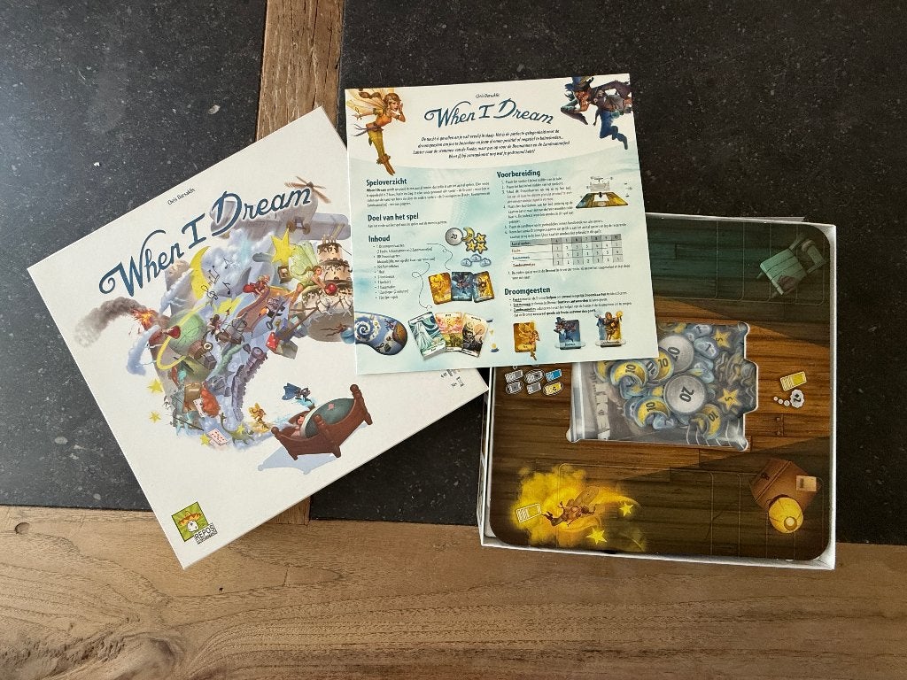When I dream, Hobby en Vrije tijd, Vijf spelers of meer, Ophalen, Zo goed als nieuw, REPOS production