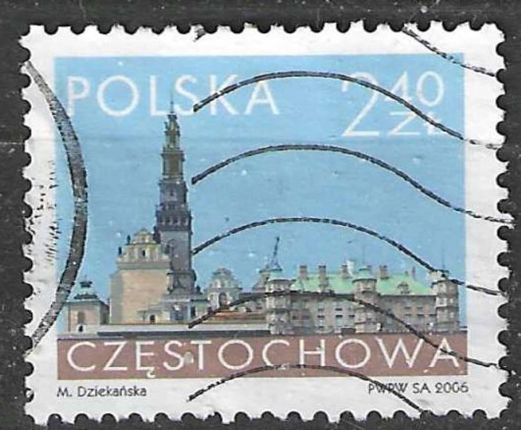 Polen 2006 - Yvert 3981 - Czestochowa (ST), Verzenden, Polen, Gestempeld