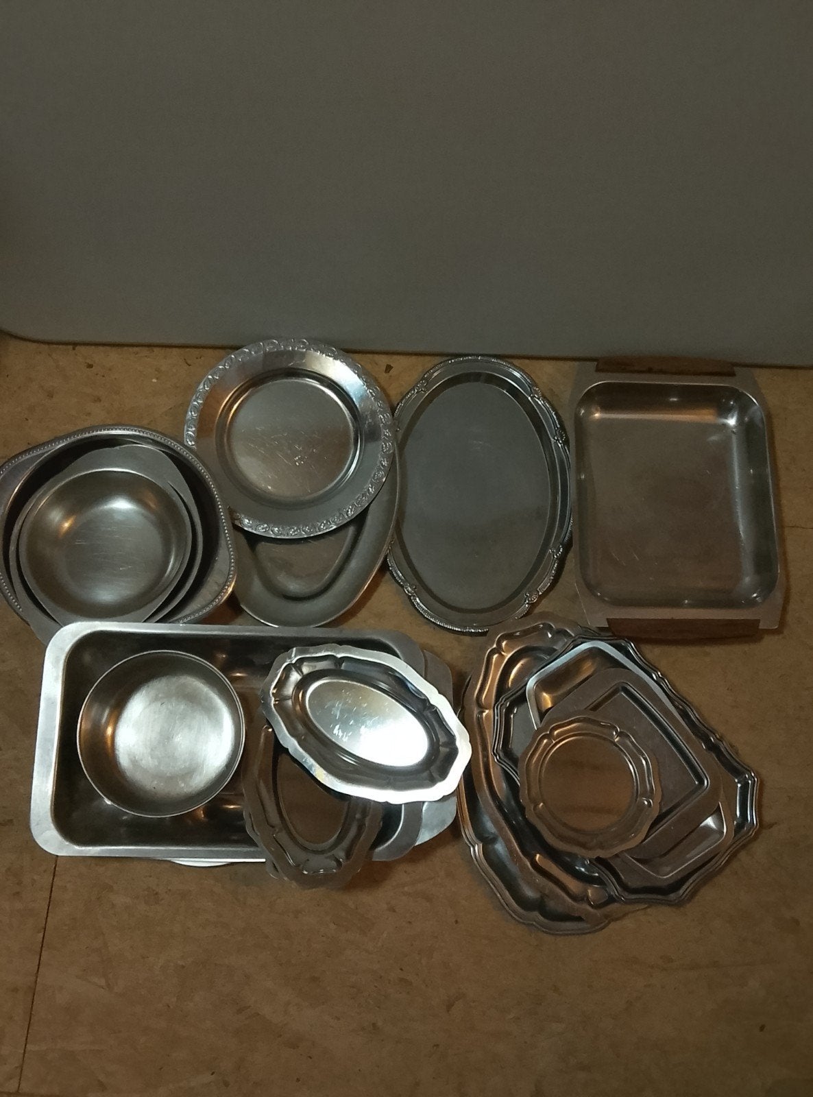 een lot van meer dan 40 stuks, Inox keukenmateriaal, Diversen, Ophalen