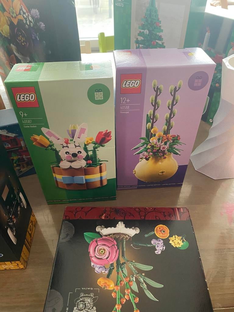 Lego gwp 40587 40588 easter basket en flowerpot, Enlèvement ou Envoi, Neuf, Lego
