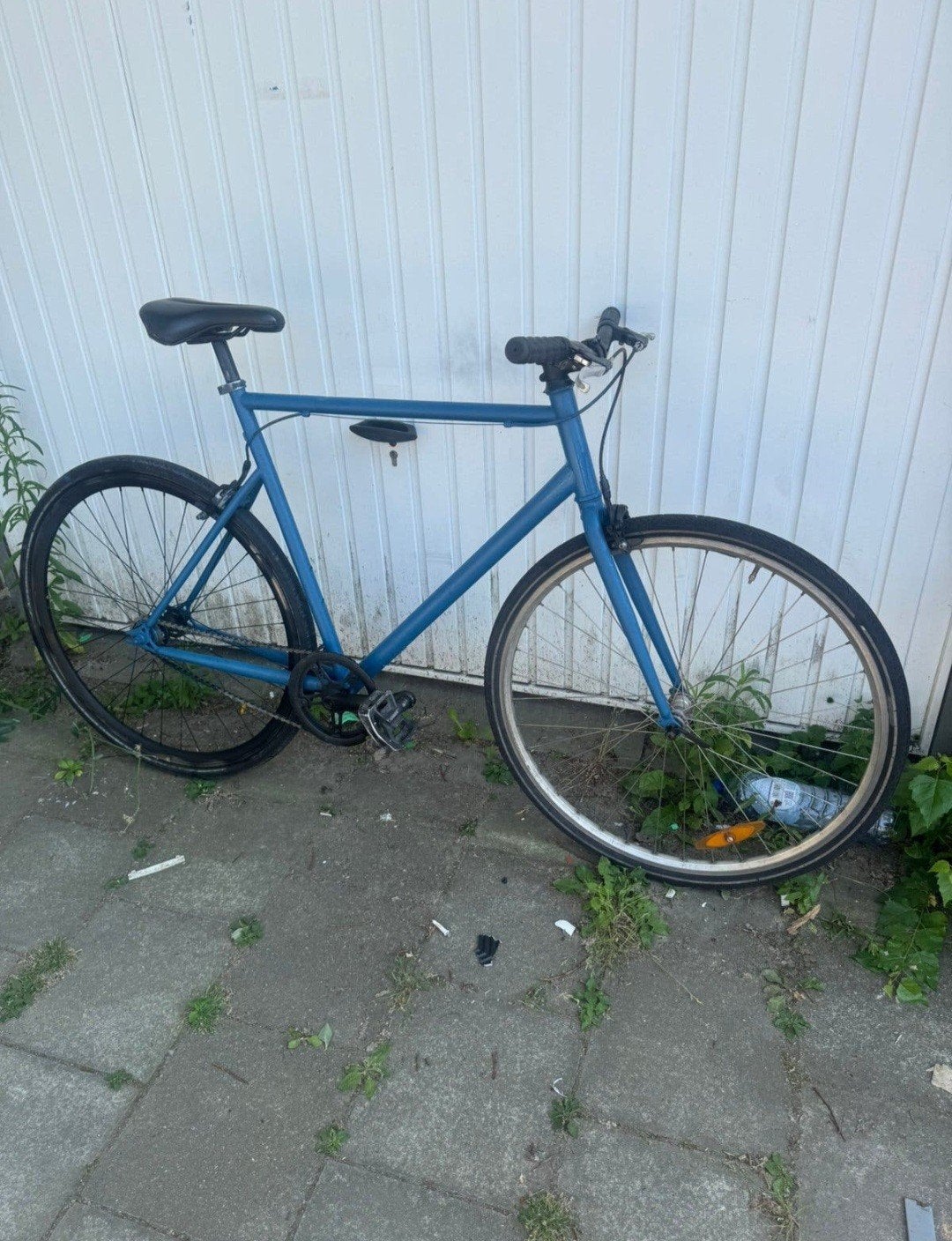 Vélo prêt à rouler + antivol, Vélos & Vélomoteurs, Autres marques, Frein sur jante, Moins de 10 vitesses, 57 à 61 cm