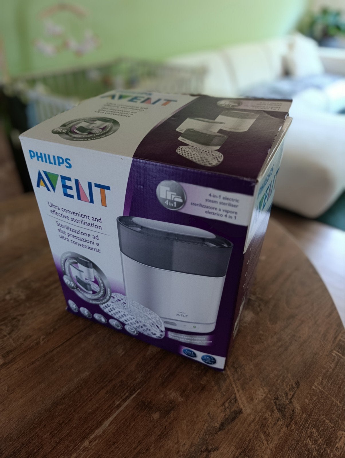 Sterilisator babyflessen, Elektronische apparatuur, Ophalen