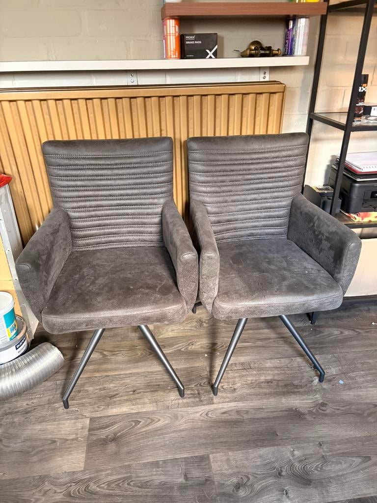 Eetkamerstoelen, Autres couleurs, Comme neuf, Deux, Enlèvement