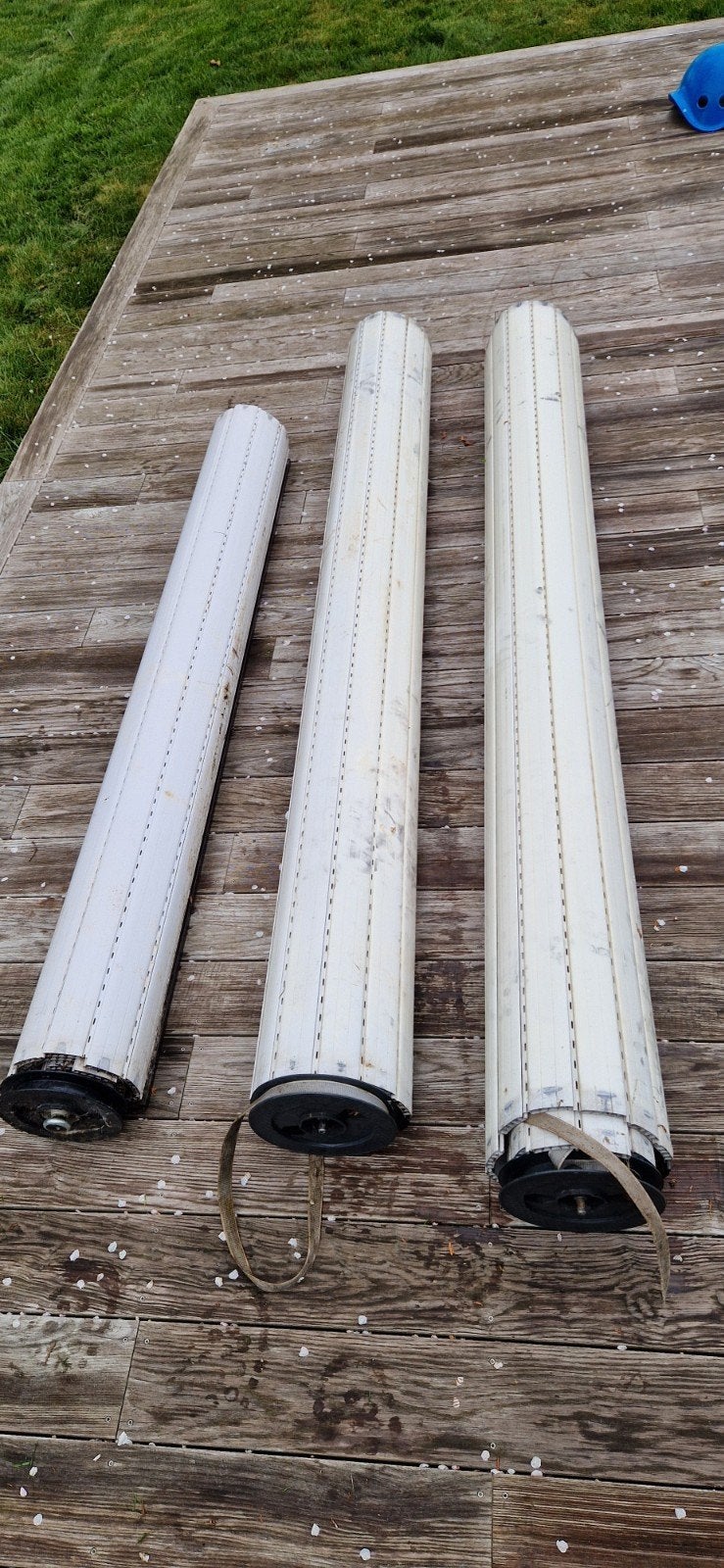 Lot de 3 volets + rails, Enlèvement