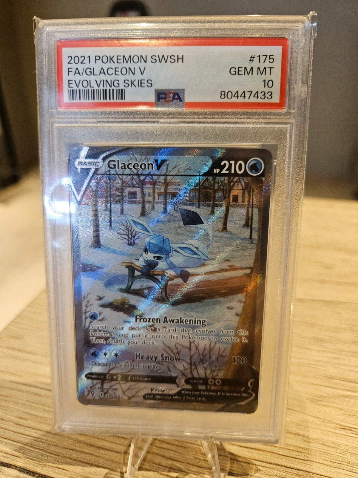 Glaceon v psa 10, Enlèvement ou Envoi
