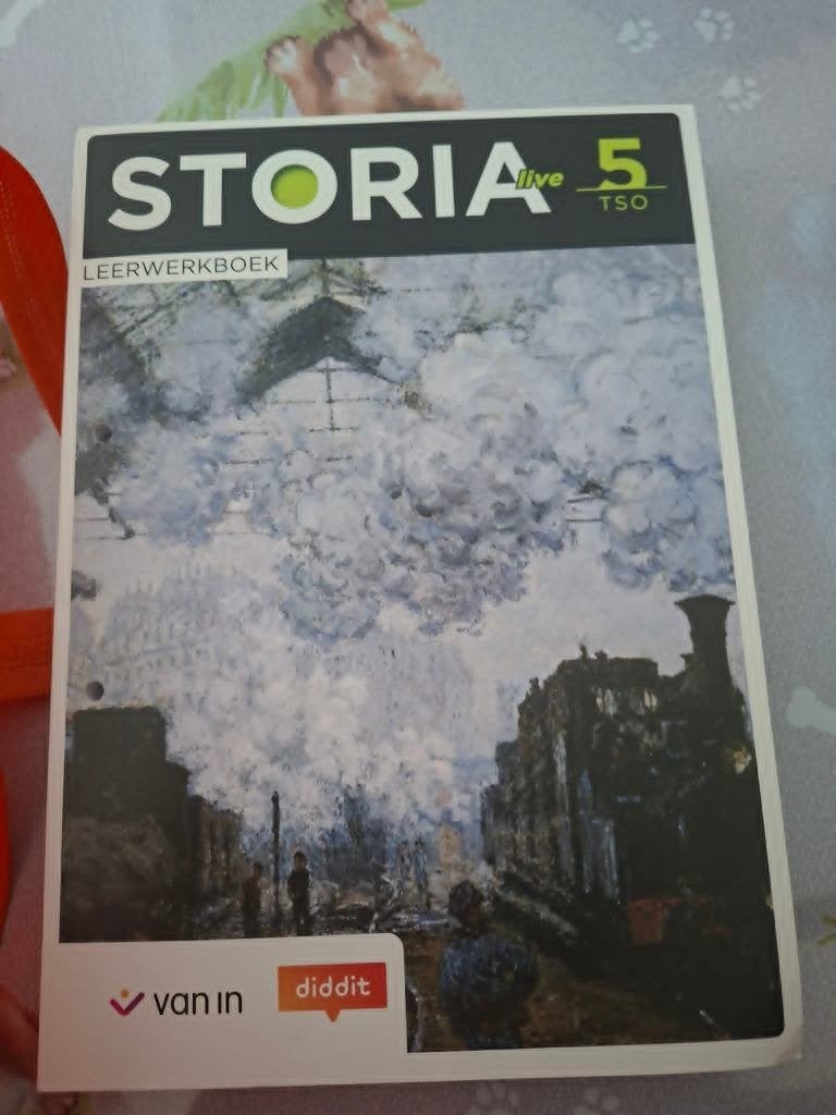 Storia 5T schoolboek, Boeken, Schoolboeken, Ophalen of Verzenden, Nieuw, Geschiedenis, Van In