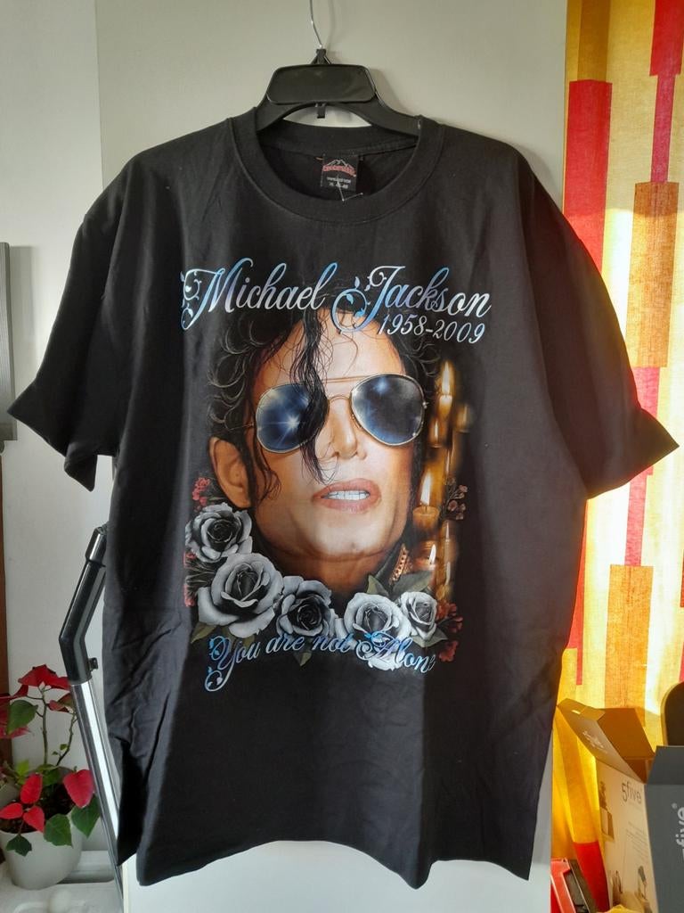 Geweldig vintage retro MICHAEL JACKSON t-shirt, Kleding | Heren, T-shirts, Ophalen of Verzenden