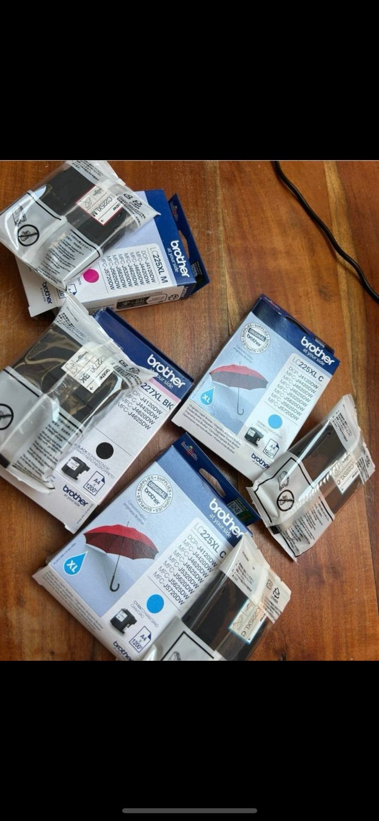 4 printer Brother inktcartridges, Ophalen, Nieuw, Cartridge
