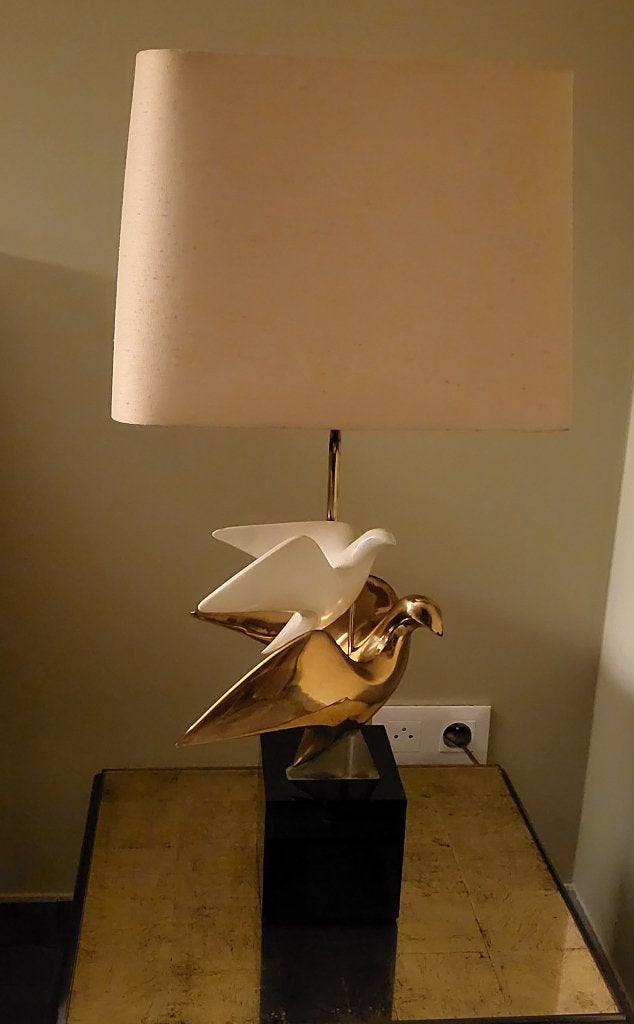 Lampe de table Philippe Jean, Enlèvement